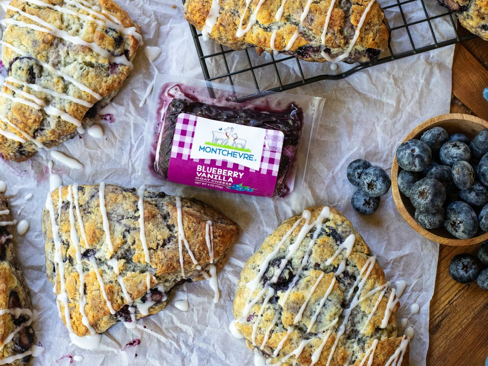 Grab Savings on Montchevre® Goat Cheese For My Blueberry Goat Cheese Scones