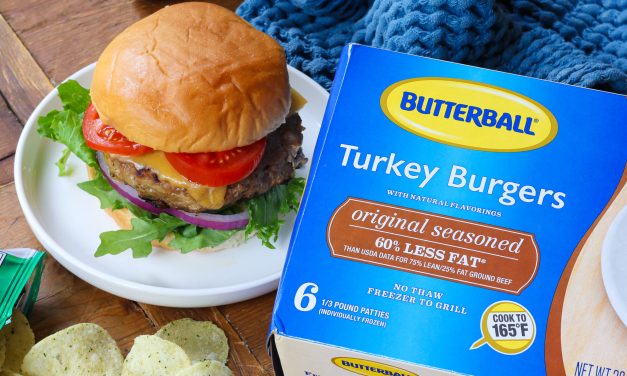 Butterball Turkey Burgers Only $4.25 At Publix (Regular Price $12.49)