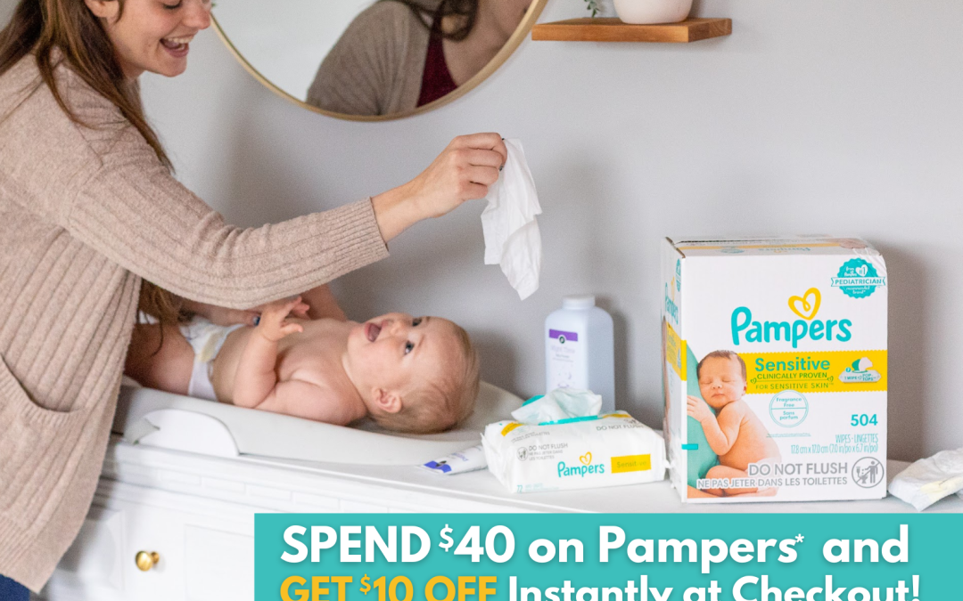 Score Big Savings On Pampers Products At Publix – Grab Wipes At A Great Price!