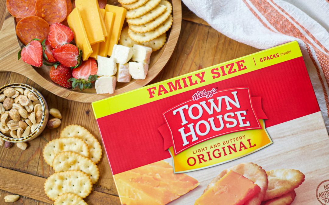 Get The Family Size Boxes Of Kellogg’s Town House Or Club Crackers As Low As $2.65 Per Box At Publix
