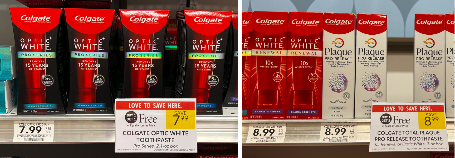 Colgate Optic White Pro Series Toothpaste As Low As 1 At Publix