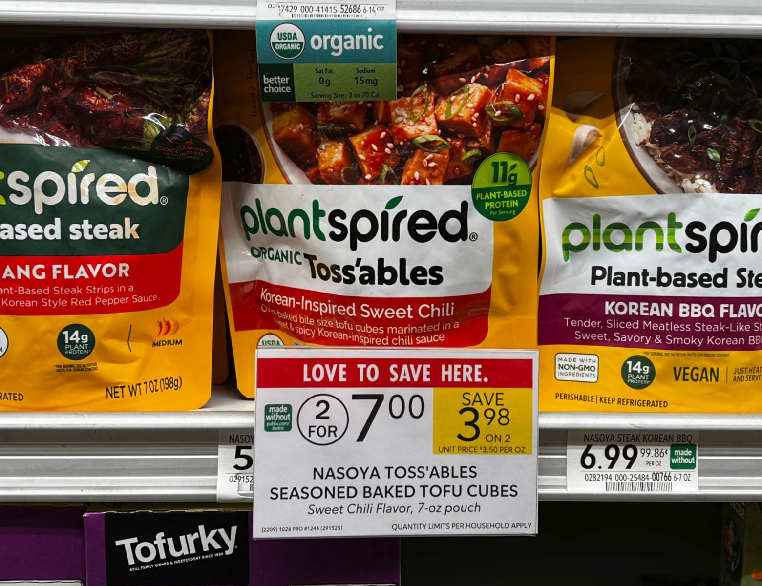 Nasoya Toss’ables Seasoned Baked Tofu Cubes Just 2.75 At Publix