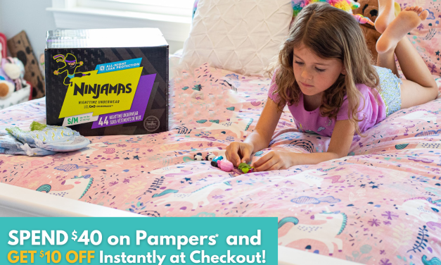 Get Pampers Diapers, Pampers Wipes, Ninjamas Or Easy Ups & Save $10 At Publix