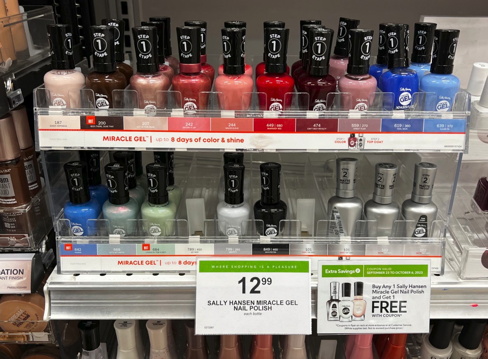 Sally Hansen Miracle Gel Nail Polish Just 5 Per Bottle At Publix Less Than Half Price