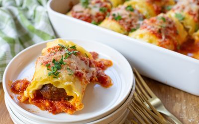 Grab Savings On Carando Meatballs & Serve Up My Spicy Meatball Lasagna Rolls