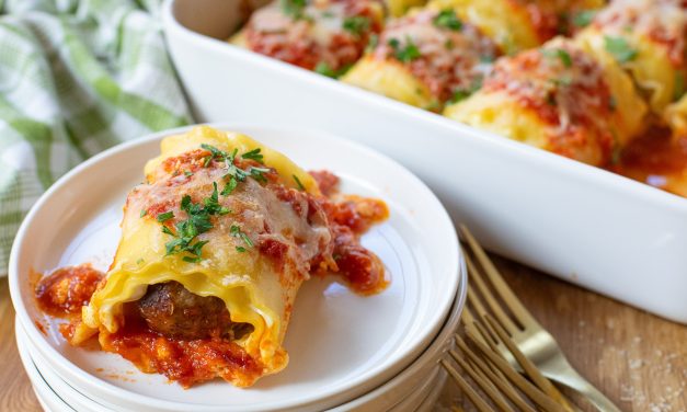 Grab Savings On Carando Meatballs & Serve Up My Spicy Meatball Lasagna Rolls