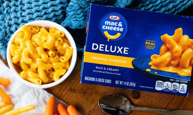 Kraft Deluxe Macaroni & Cheese As Low As $1.68 Per Box