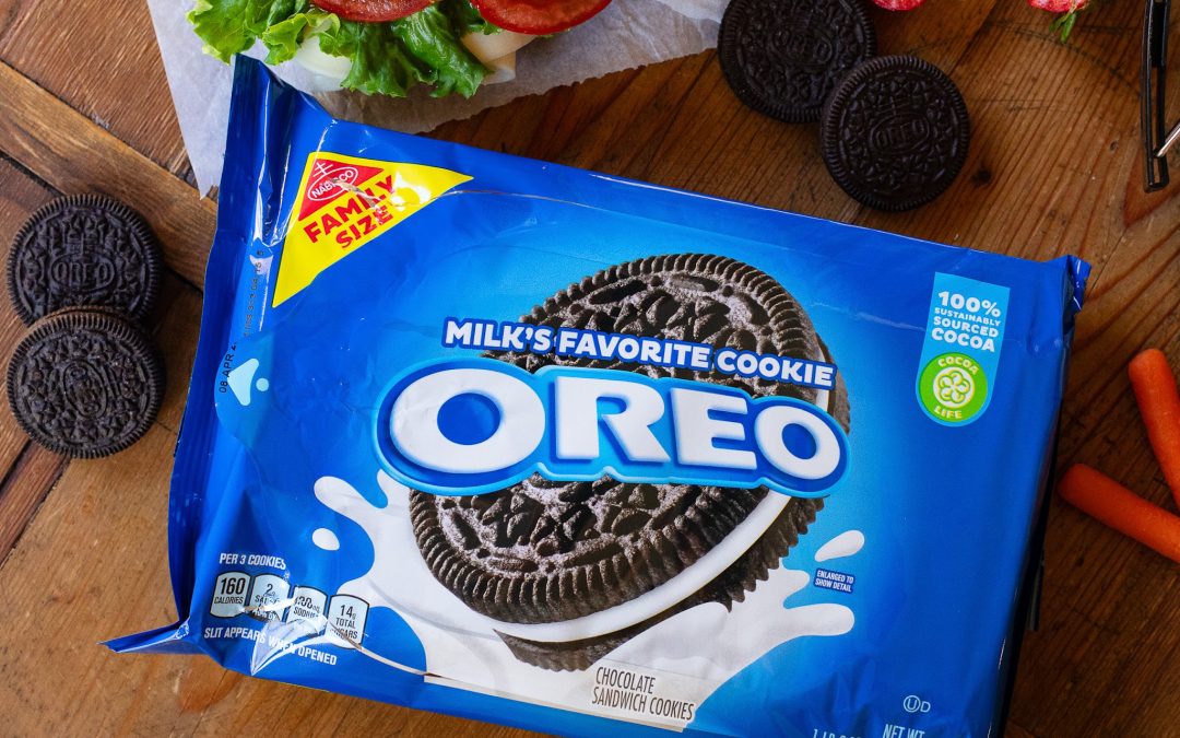 Grab Family Size Packages Of Oreos For $3.50 At Publix