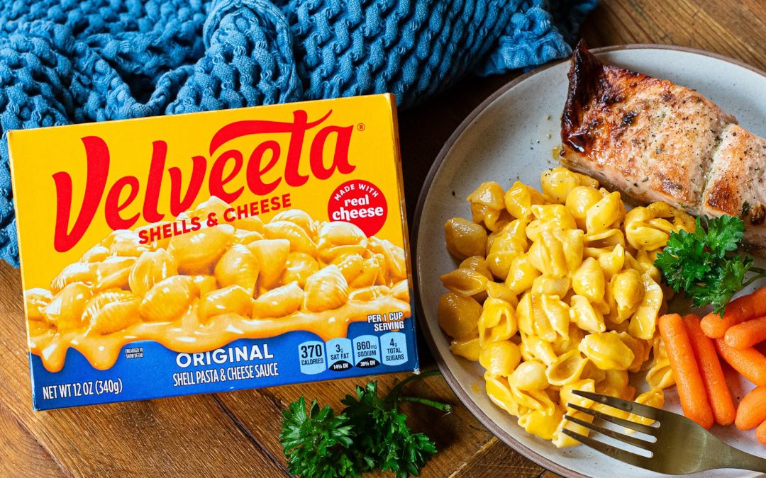 Get Family Size Boxes Of Velveeta Shells & Cheese As Low As $2.75 At Publix
