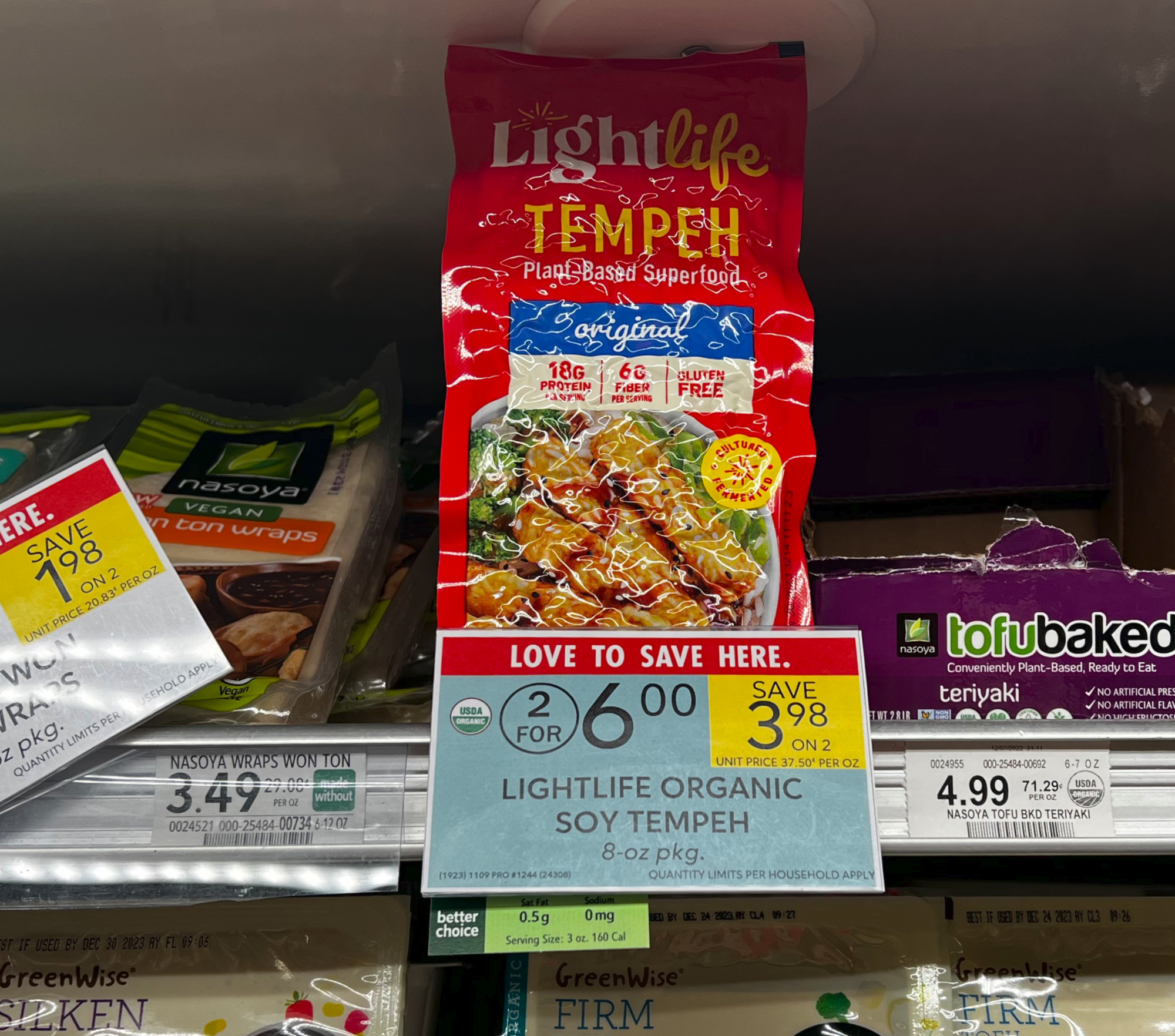 Lightlife Organic Soy Tempeh Just 50¢ At Publix iHeartPublix