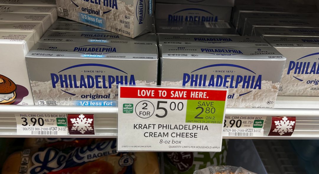 Philadelphia Cream Cheese Just $2.25 At Publix - iHeartPublix