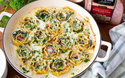Save $5 On Smithfield Hickory Sliced Boneless Ham – Perfect For My Cheesy Ham & Spinach Rollatini