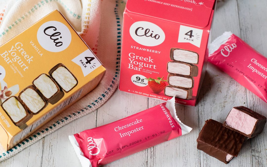 Get Clio Greek Yogurt Bar Multipacks As Low As $1.75 At Publix (Regular Price $5.99)