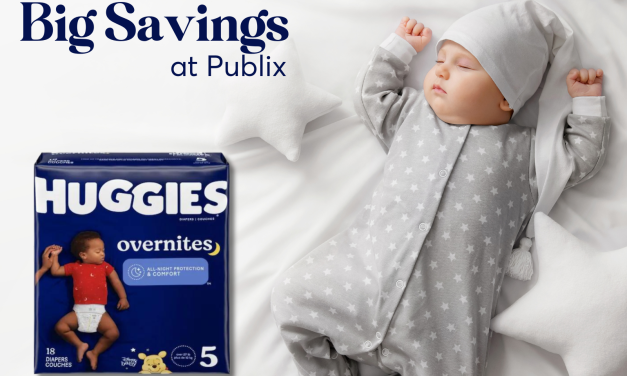 Grab BIG Savings On Huggies® Overnites Diapers At Publix