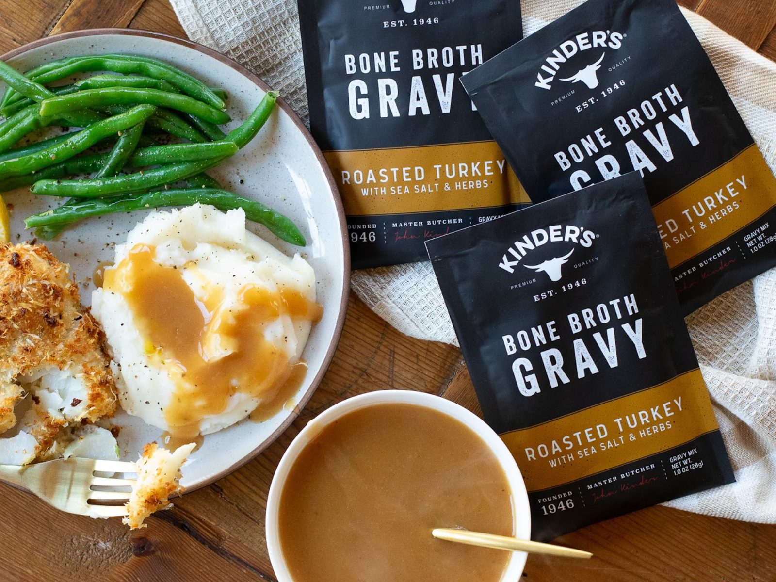 Kinder’s Roasted Turkey Bone Broth Gravy Just 16¢ At Publix iHeartPublix