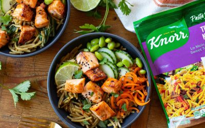 Start 2024 With A Delicious Meal At Home – Grab A Deal On Knorr Sides & Try My Teriyaki Salmon Bowls