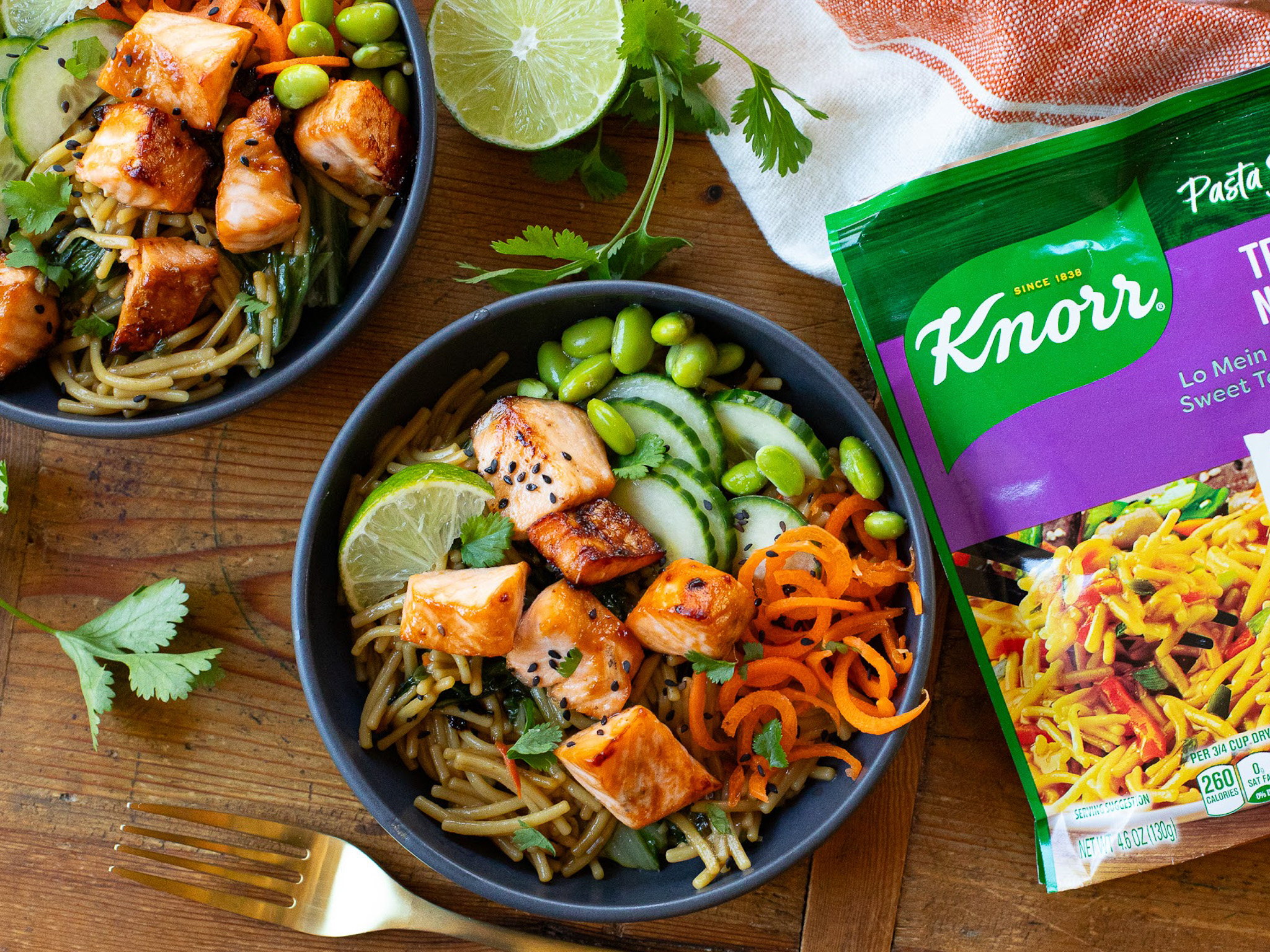 Knorr salmon bowls