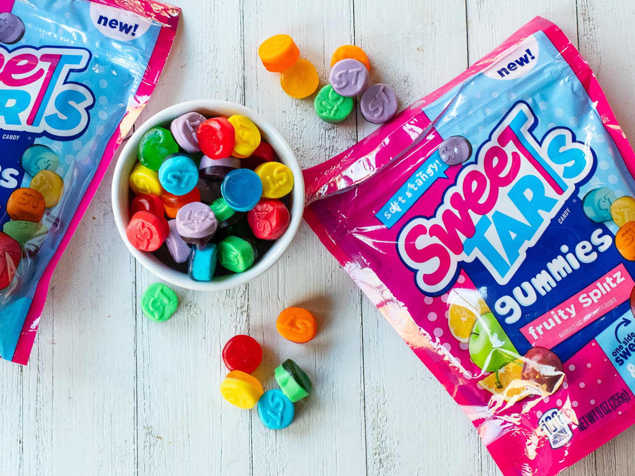 SweeTarts Gummies Fruity Splitz