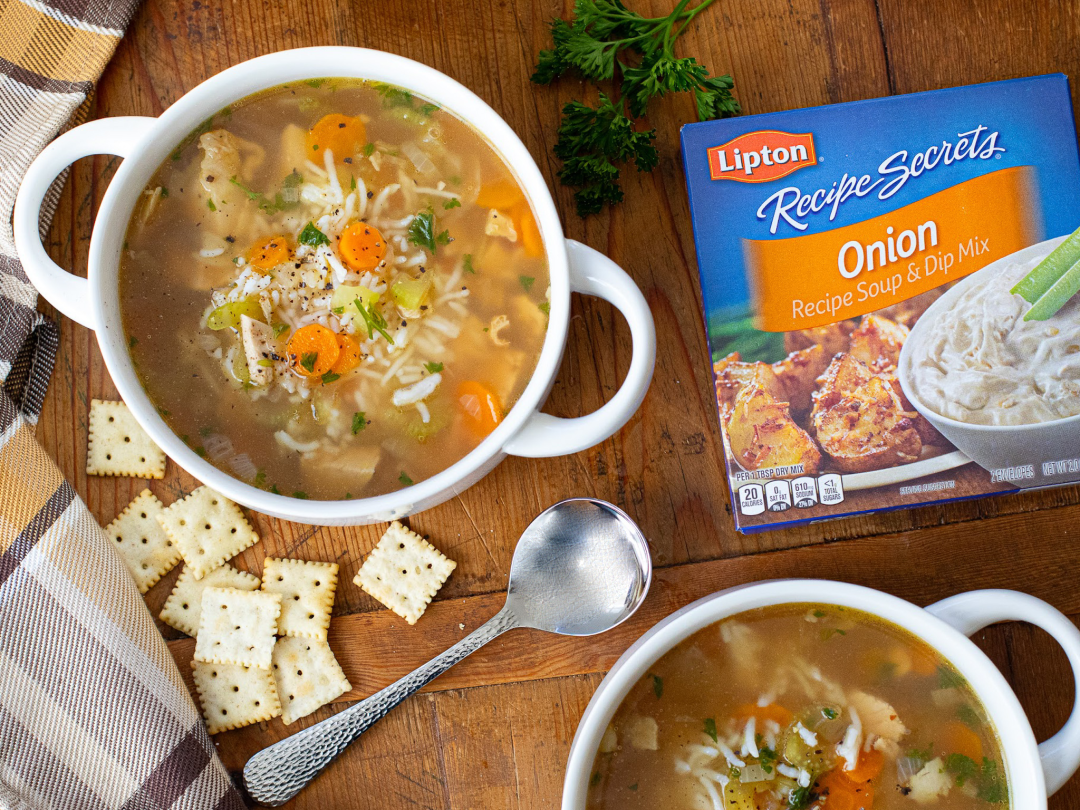 Grab Some Lipton Recipe Soup Mixes & Put Those Holiday Extras To Good