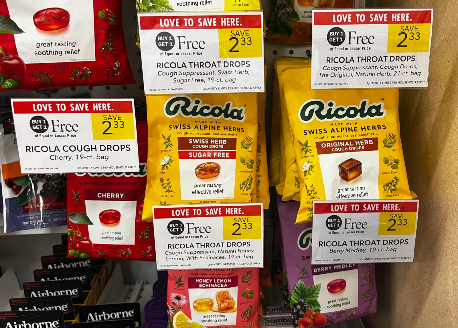 Ricola Throat Drops Just 67¢ Per Bag At Publix - iHeartPublix