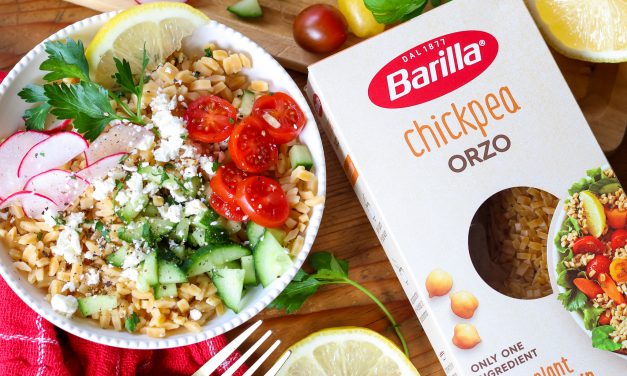 Barilla Chickpea Orzo As Low As $1 At Publix