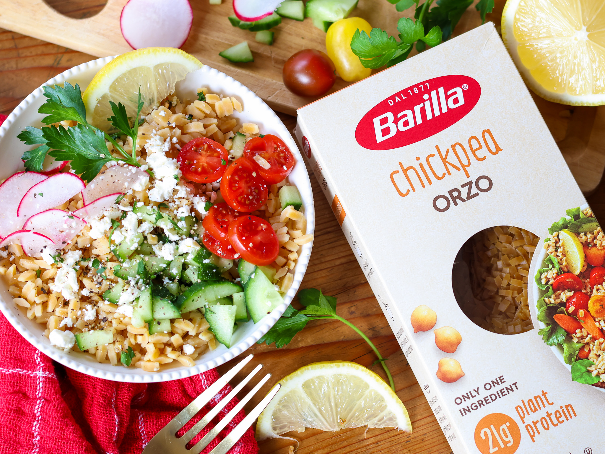 Barilla Chickpea Orzo