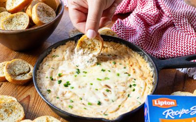 Bring Big Flavor To Your Game Day Menu With Lipton Hot French Onion Dip – Save Now At Publix