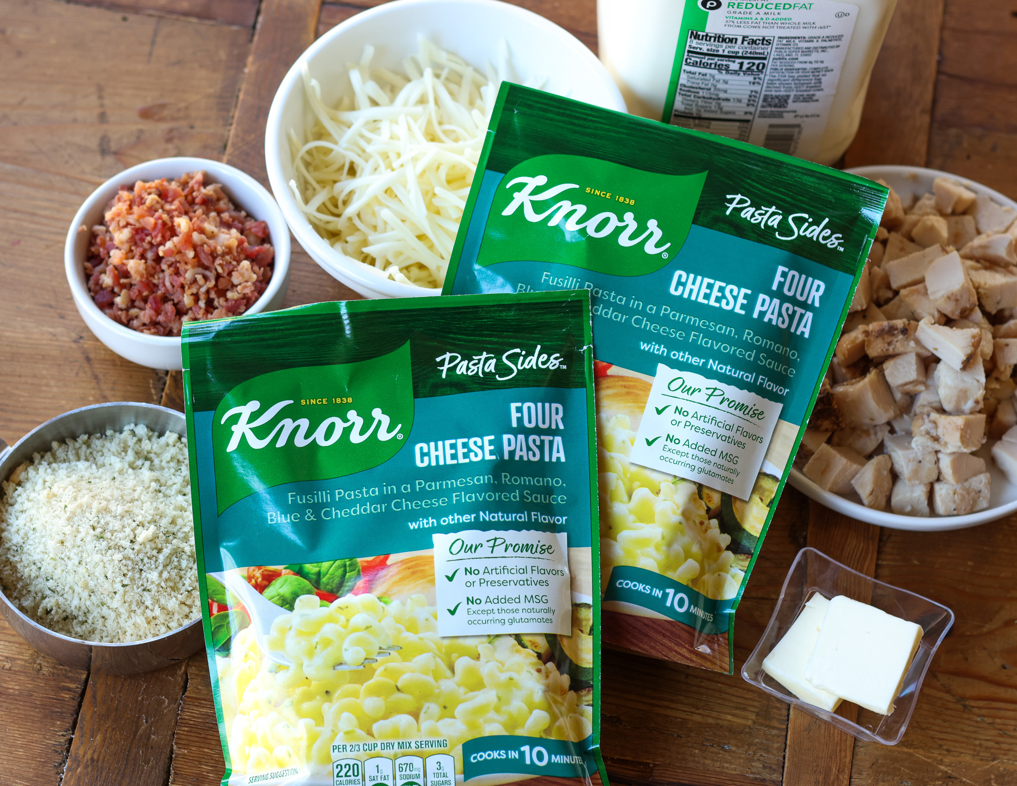 Save On Delicious Knorr Sides Perfect For My Bacon Chicken Macaroni & Cheese iHeartPublix