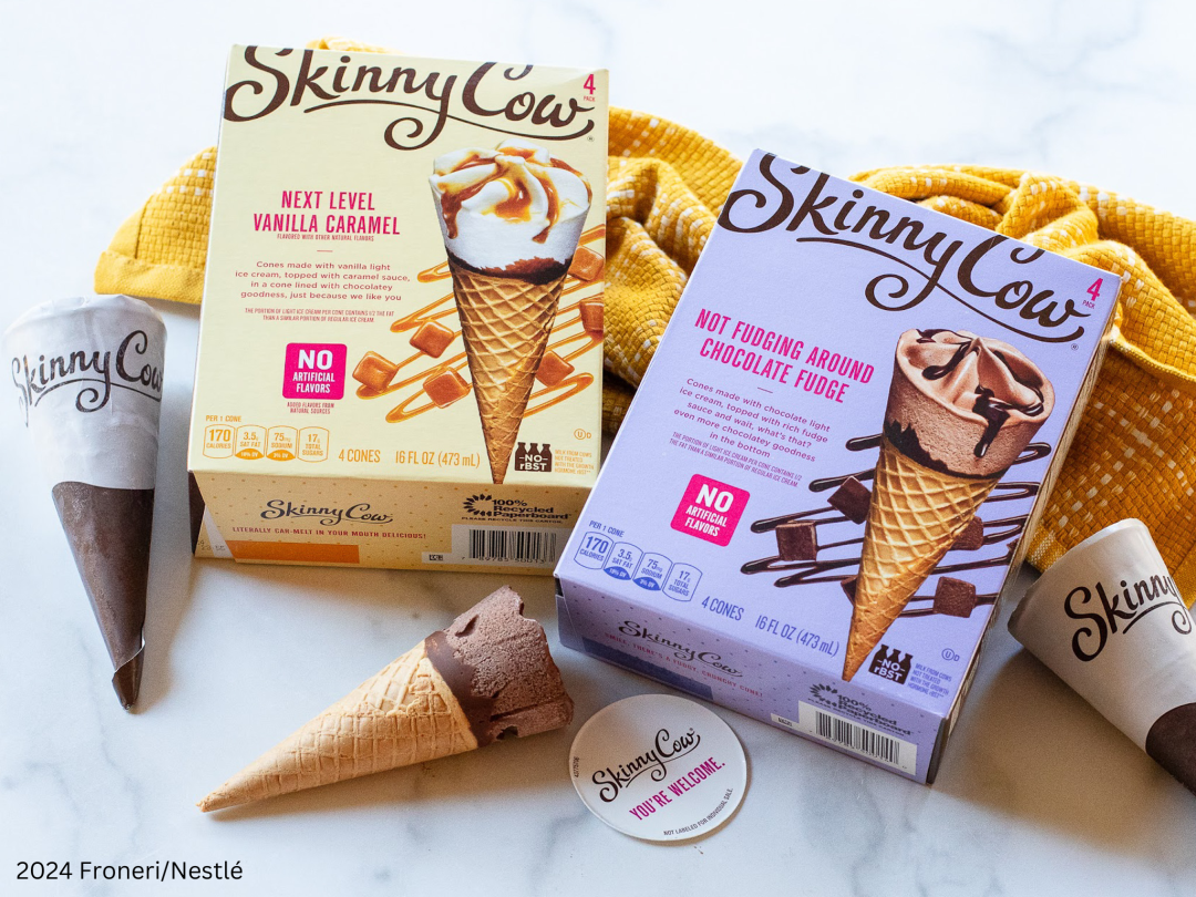 Start The Year Off With Great Flavor Skinny Cow Cones Are BOGO At