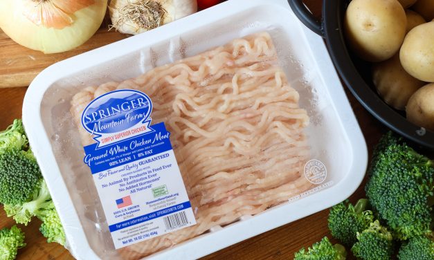 Springer Mountain Farms Ground Chicken As Low As $2.49 At Publix