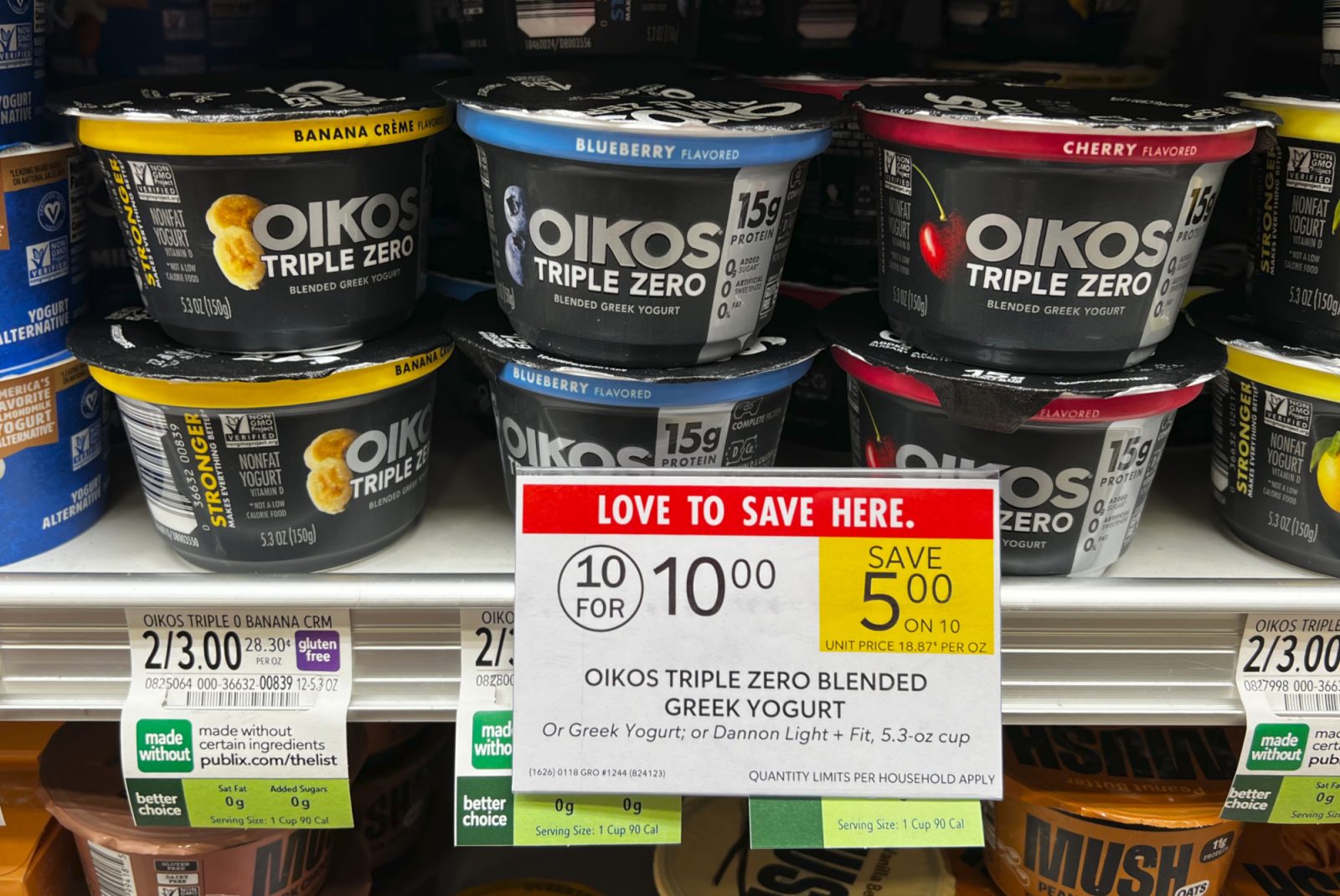 Oikos Triple Zero Greek Yogurt Just 75¢ At Publix iHeartPublix