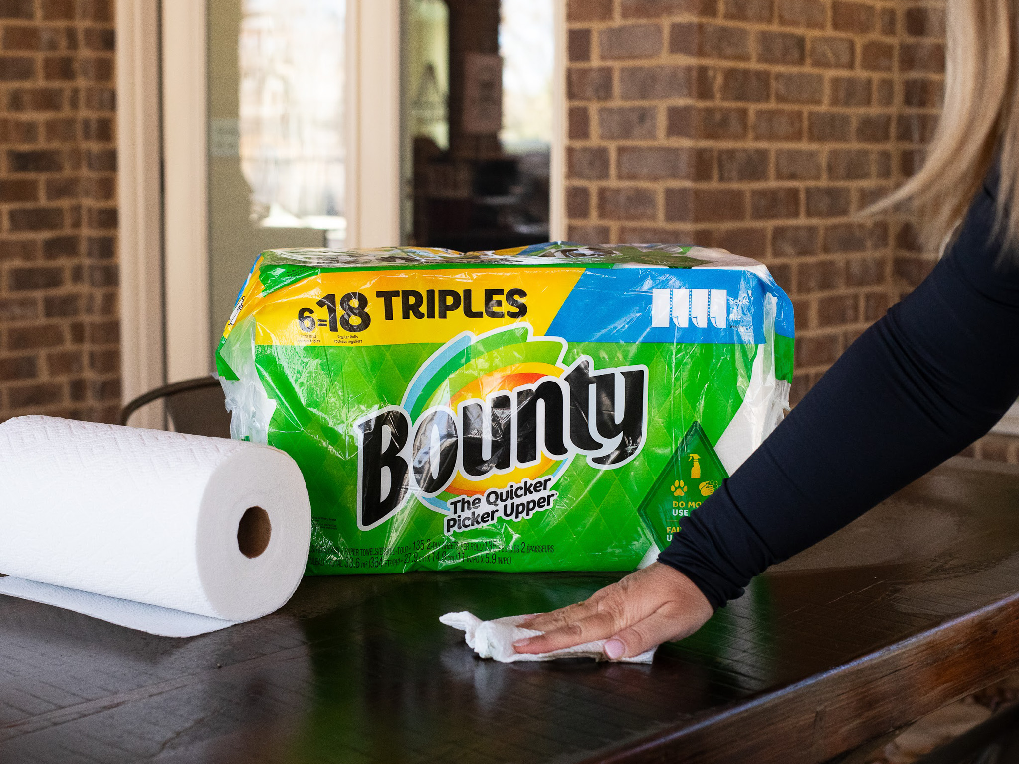 Bounty Wiping Table