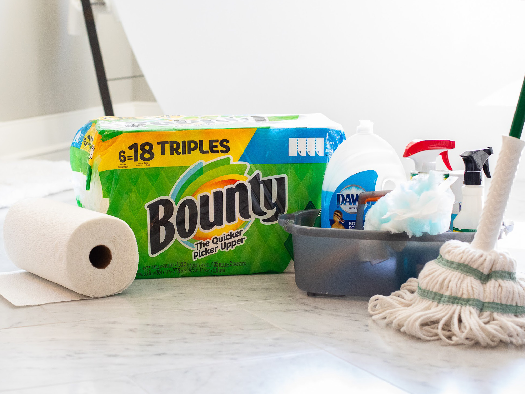 Bounty cleaning- 6 triples