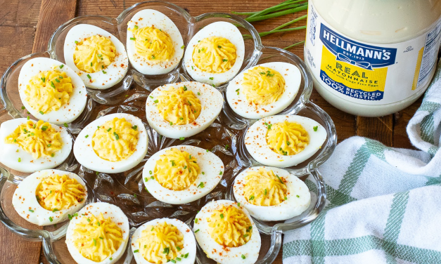 Amazing Low Deal On Hellmann’s – As Low As 54¢ At Publix – Perfect For Delicious Deviled Eggs For Your Holiday Gatherings