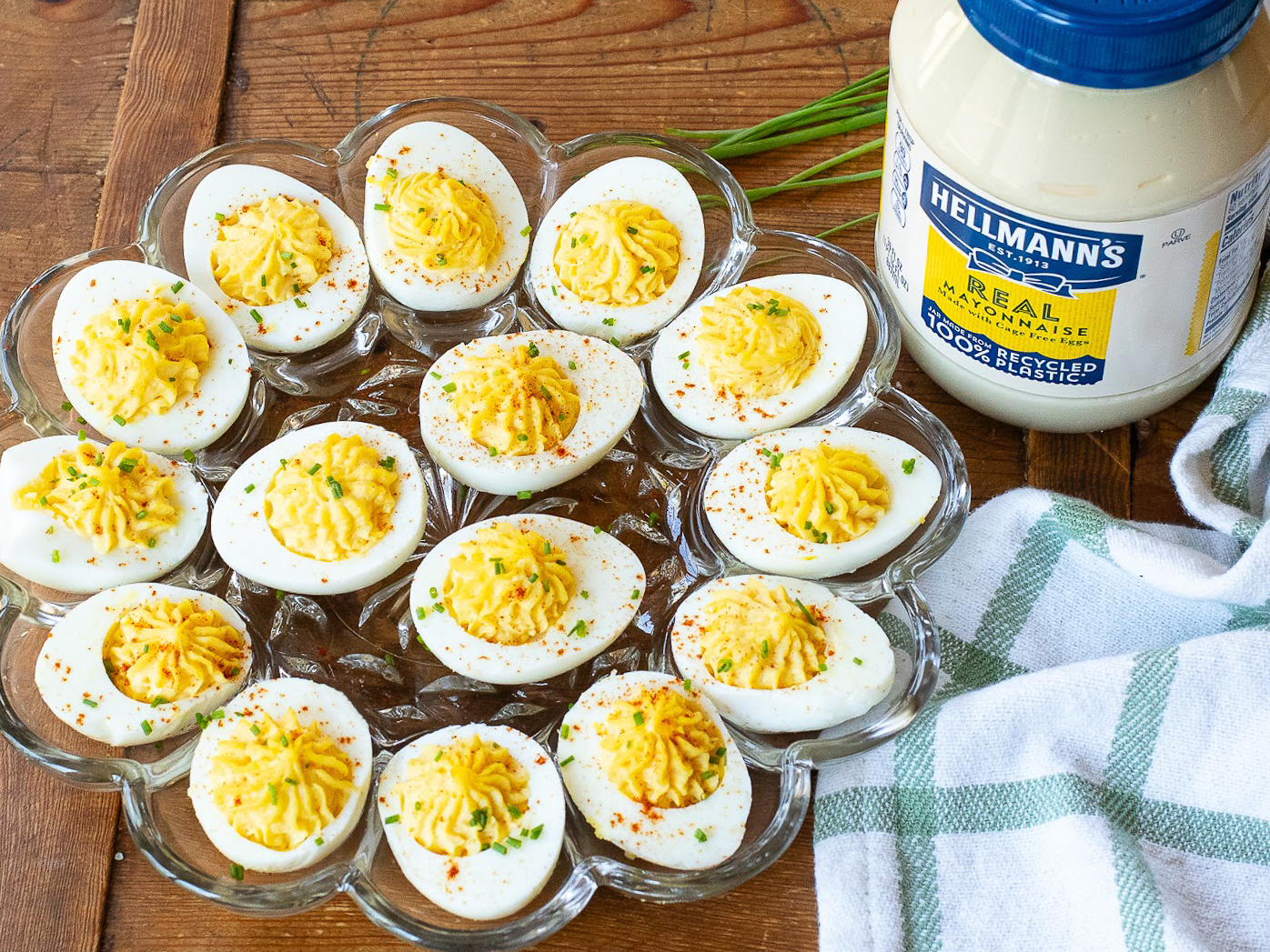 Deviled Eggs Hellmann’s