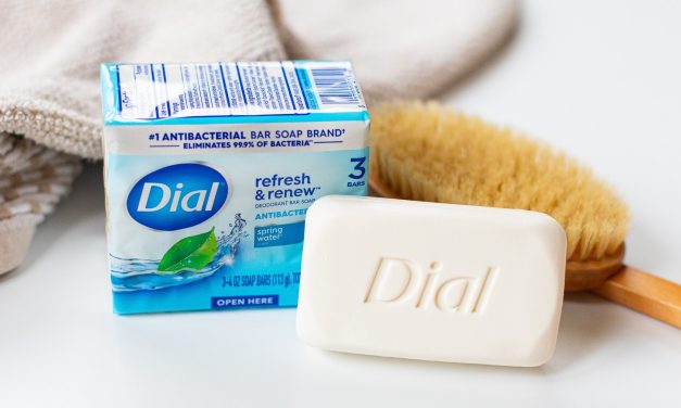 Dial Bar Soap Just $2.25 Per Pack (75¢ Per Bar)
