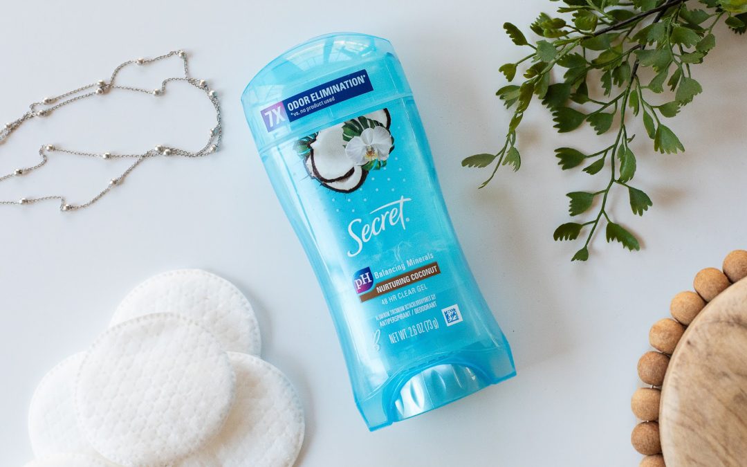 Save $5 On Select Secret Deodorants – Bring Home A Deal On A Must-Have Beauty Essential!