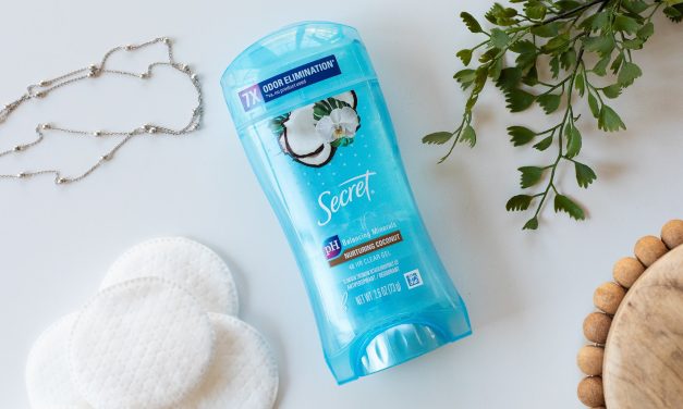 Save $5 On Select Secret Deodorants – Bring Home A Deal On A Must-Have Beauty Essential!