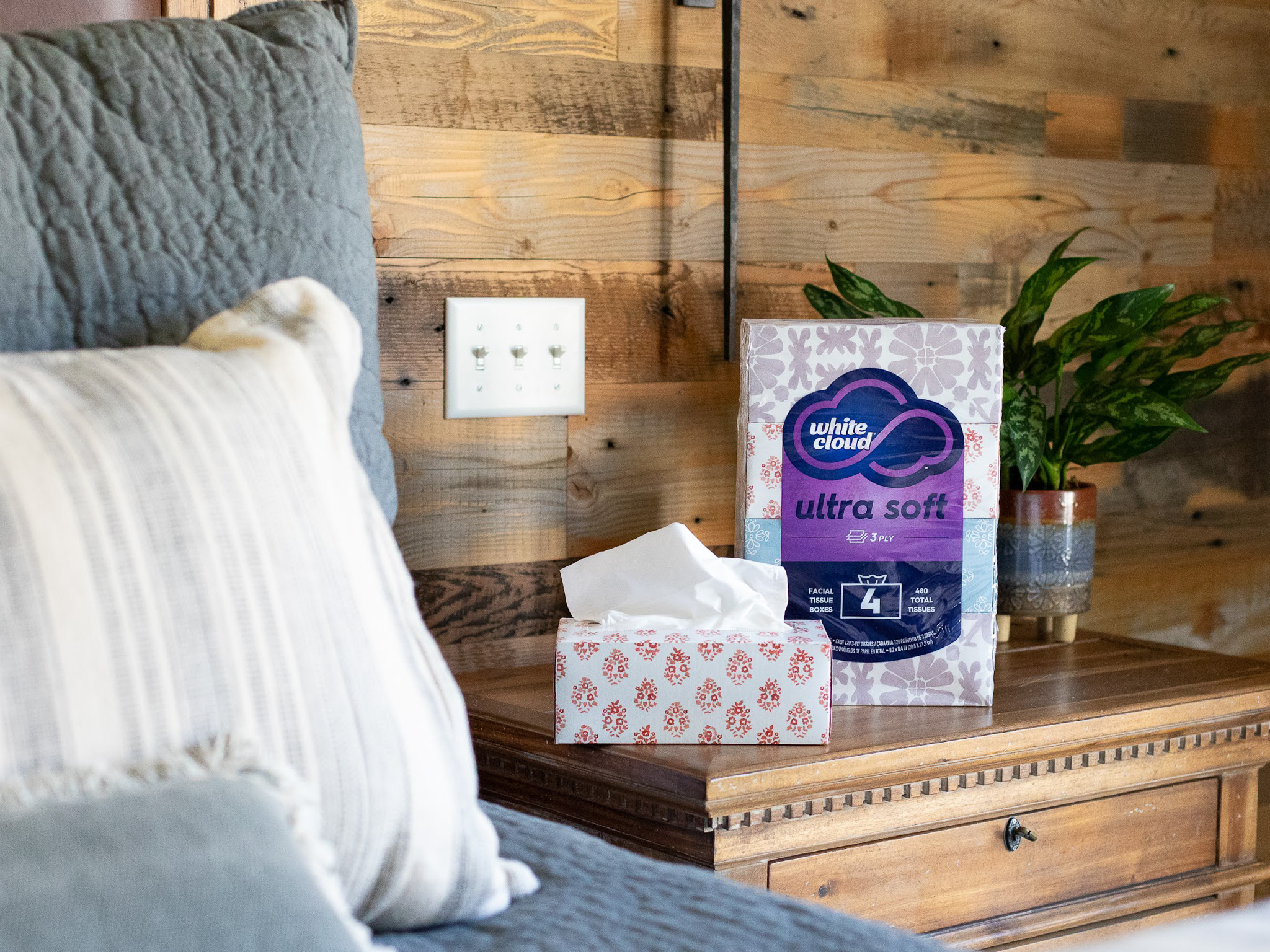 White Cloud Tissue large box