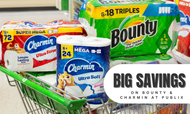Last Day To Grab Huge Savings On Bounty & Charmin At Publix!