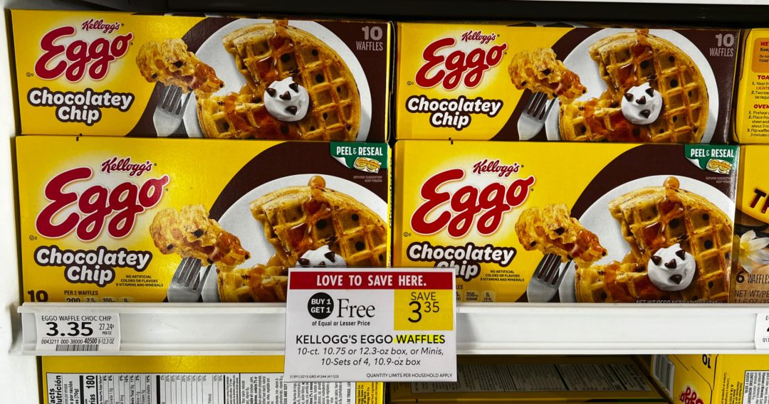 Kellogg’s Eggo Waffles Just 1.18 Per Box At Publix iHeartPublix