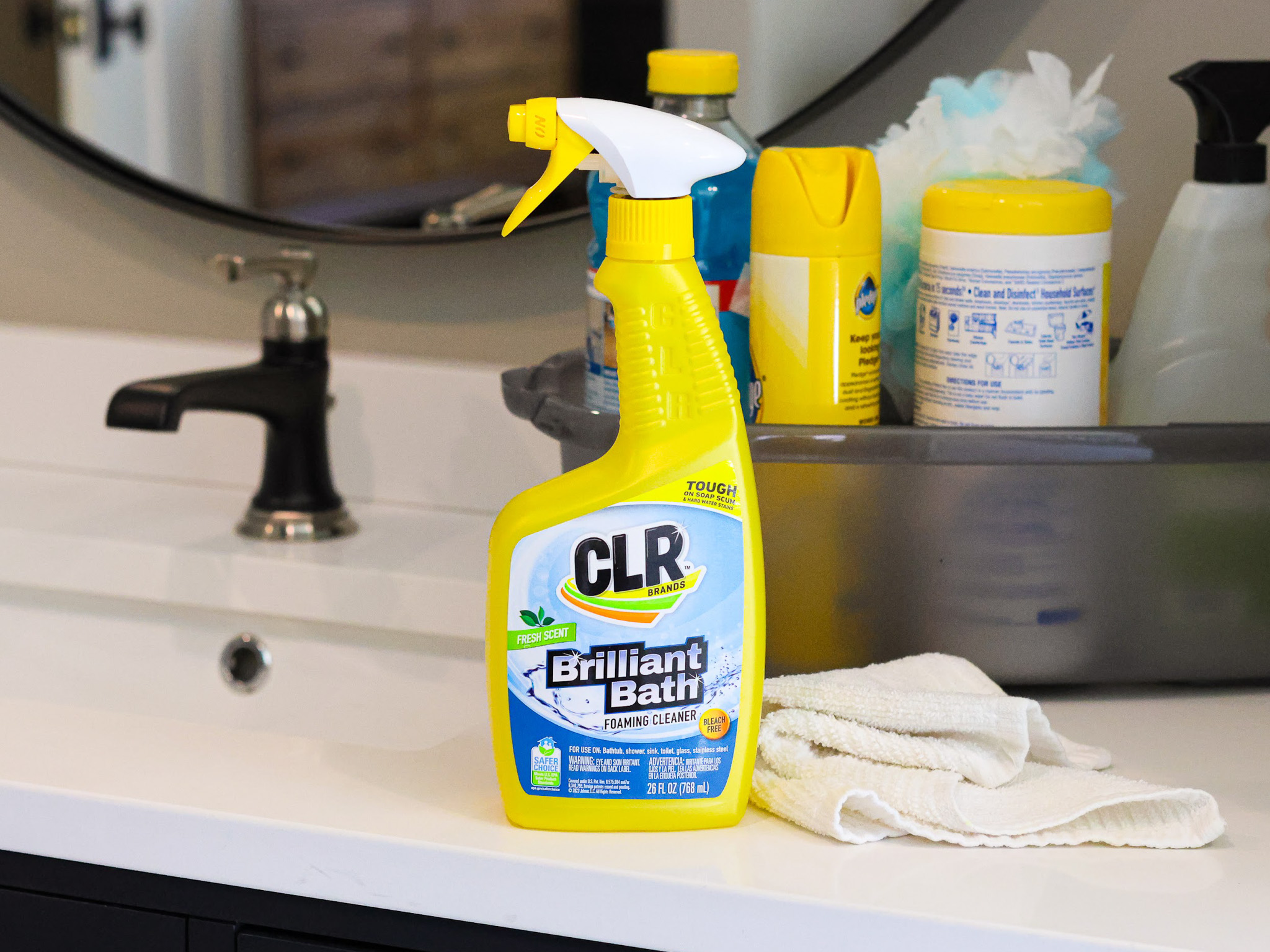 CLR Brilliant Bath Cleaner Spray Just 3.34 At Publix Plus Discounted