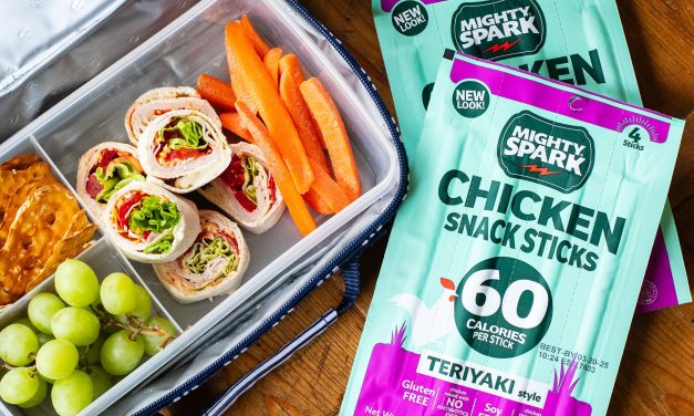 Pick Up Mighty Spark Chicken Snack Sticks & Enjoy A Portable Protein Snack That Satisfies!