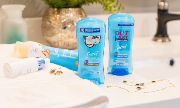 Don’t Miss Your Chance To Save $5 On Your Must-Have Secret Deodorant Products