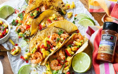 Stock Up On BOGO Weber® Seasonings – Perfect For My N’Orleans Cajun Tacos