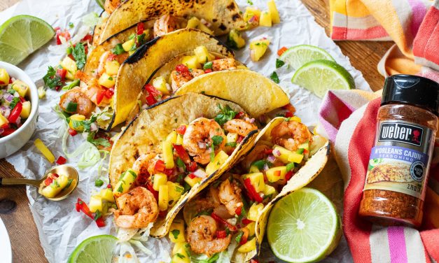 Stock Up On BOGO Weber® Seasonings – Perfect For My N’Orleans Cajun Tacos