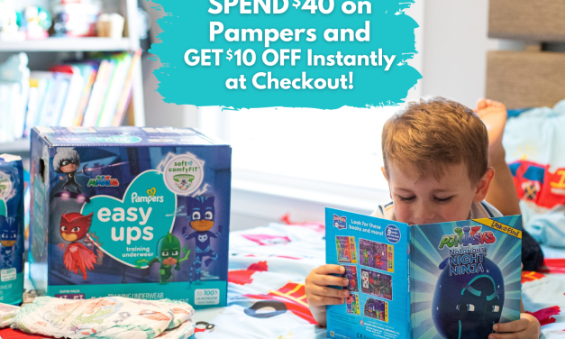 Grab $10 In Savings – Stock Up On Pampers, Easy Ups & Ninjamas At Publix!
