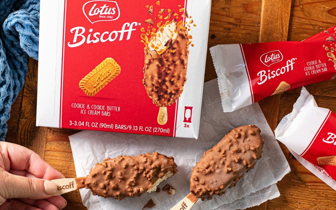 Lotus Biscoff Ice Cream Bars As Low As $2.99 Per Box At Publix