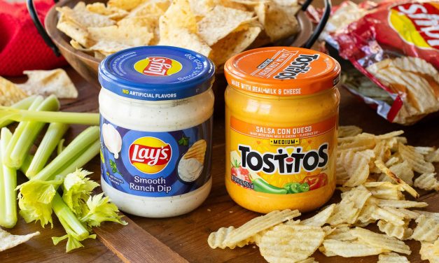 Grab Lay’s or Tostitos Dip For $2.55 Per Jar At Publix