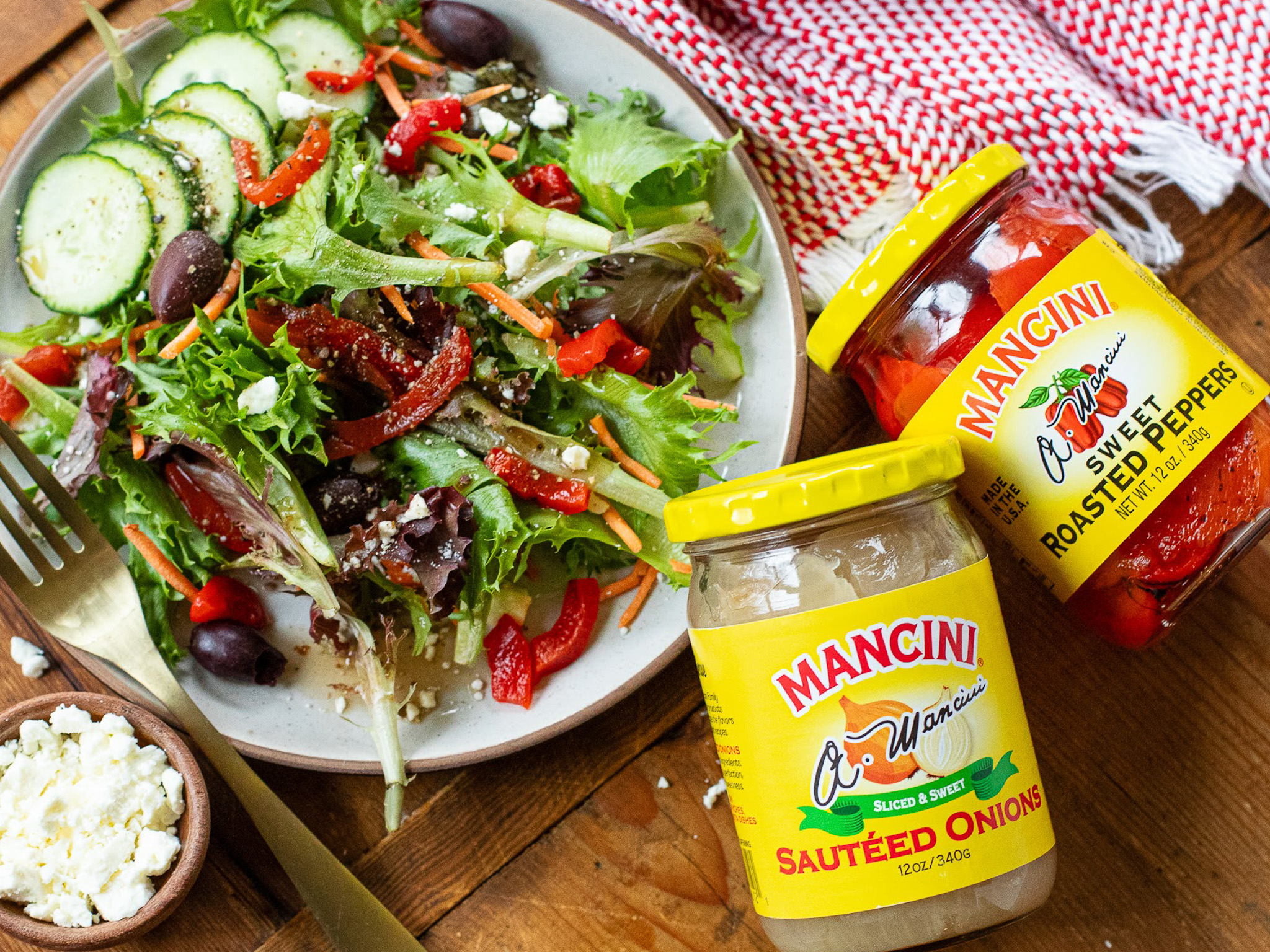 Mancini red Pepper Sauteed Onion